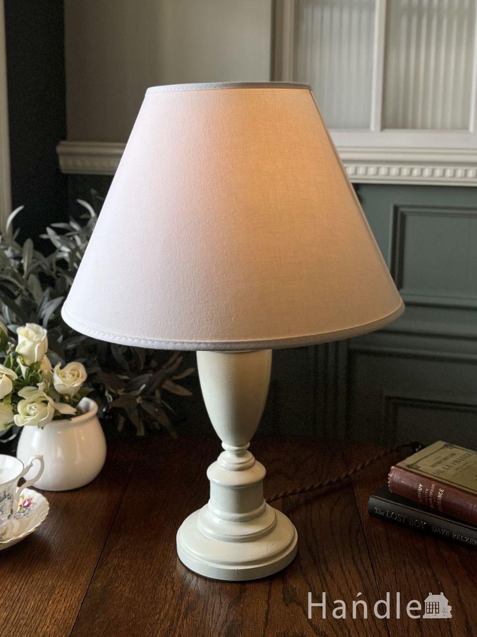 フランスリモージュ（Limoges）濃紺×金彩が美しいテーブルランプ(h-803