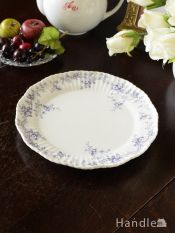 英国輸入雑貨 バーレイ社のスクエアディッシュ25cm(ブルーアジア