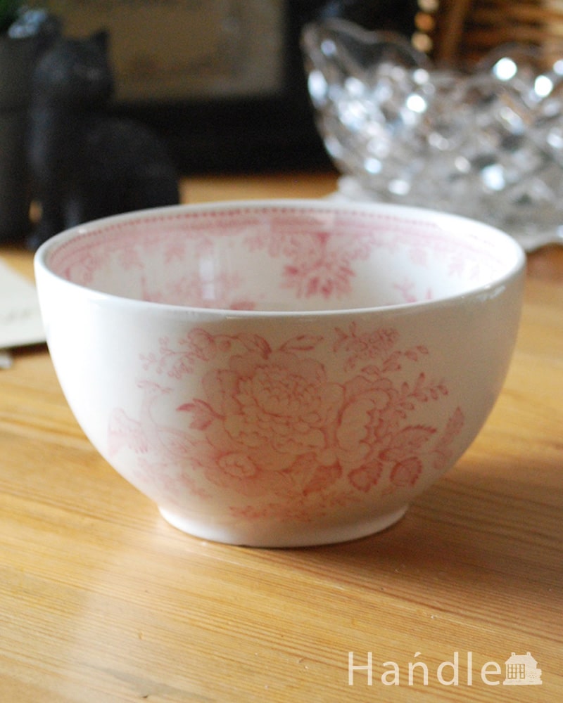 バーレイ社のシュガーボウルL（ピンクアジアティックフェザンツ）(n1