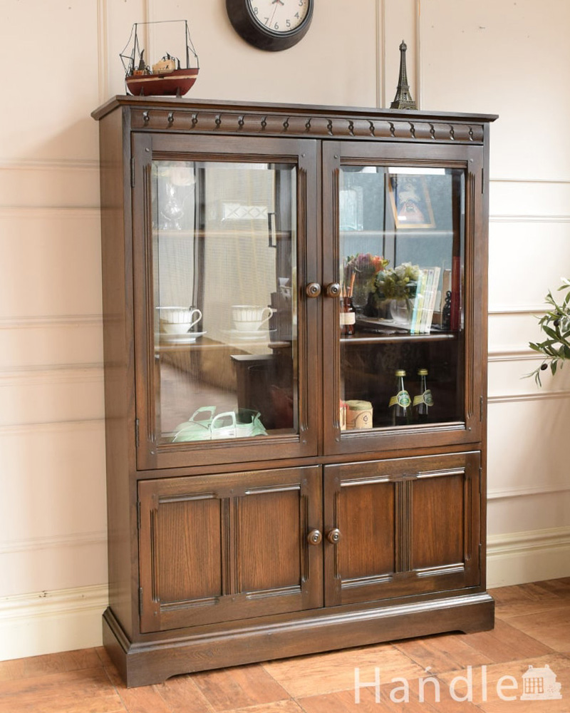 ERCOLアーコール社のヴィンテージ家具、イギリスで見つけたガラス