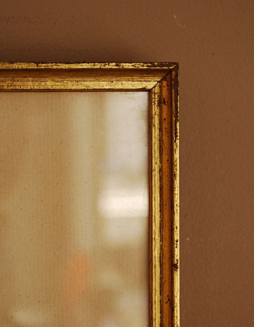 1940年代のアンティーク 絵画（レッド）(m-422-z)｜アンティーク雑貨