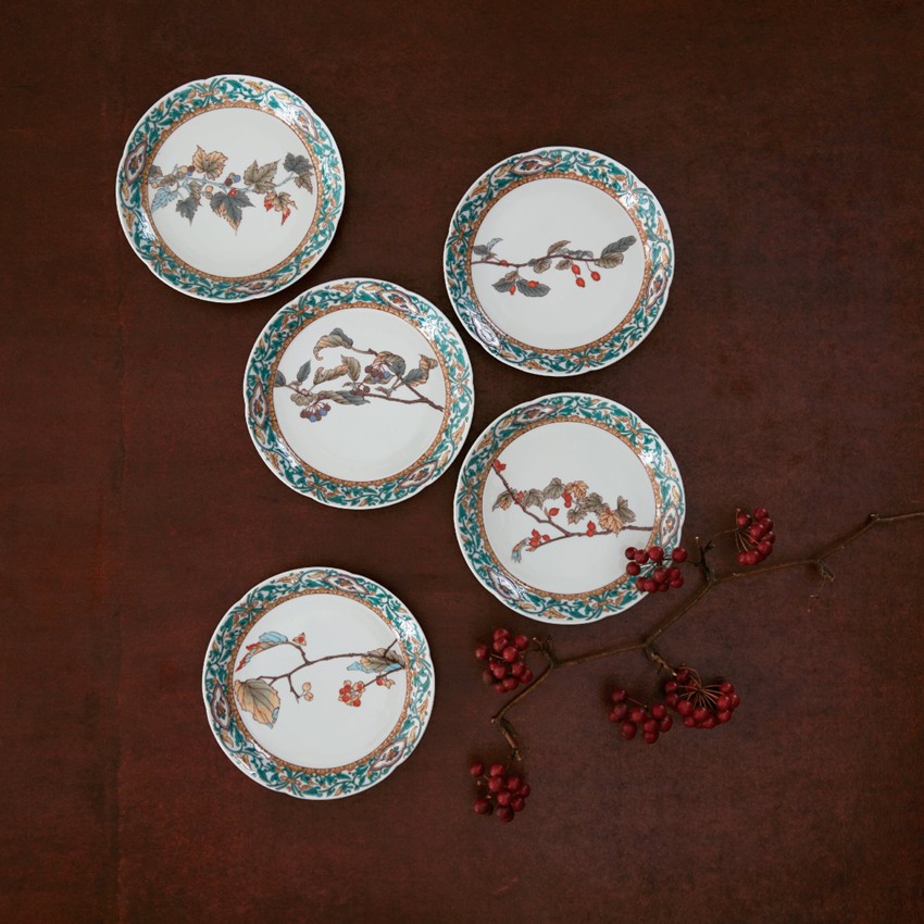 九谷焼〉16cm皿揃 果実絵変り: ㈱大和 | HANEDA Shopping 羽田空港公式