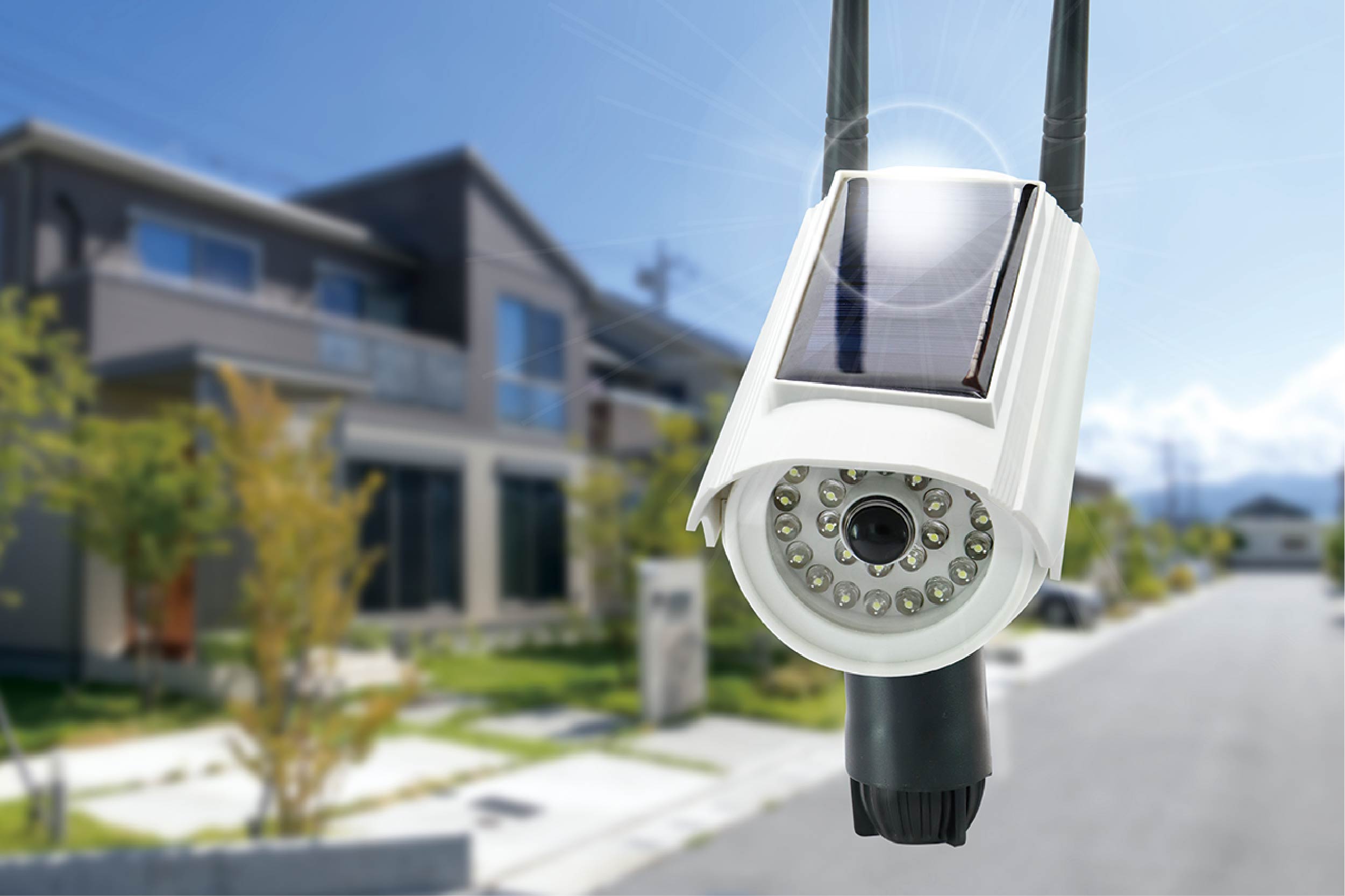 ソーラー充電式ダミーカメラ&ライト | 株式会社ハック