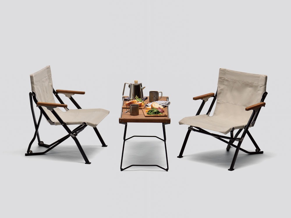 スノーピーク｜ローチェアショート アイボリー｜インテリア・家具