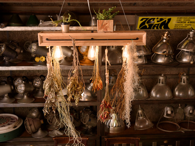 ペンダントライト ボタニックカフェ3 クリア電球｜ライト・照明