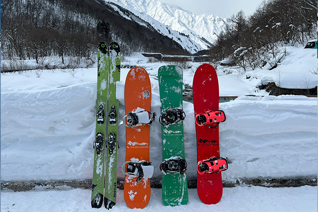 THE DAY.HAKUBA | 白馬スペシャル パウダースノーボード