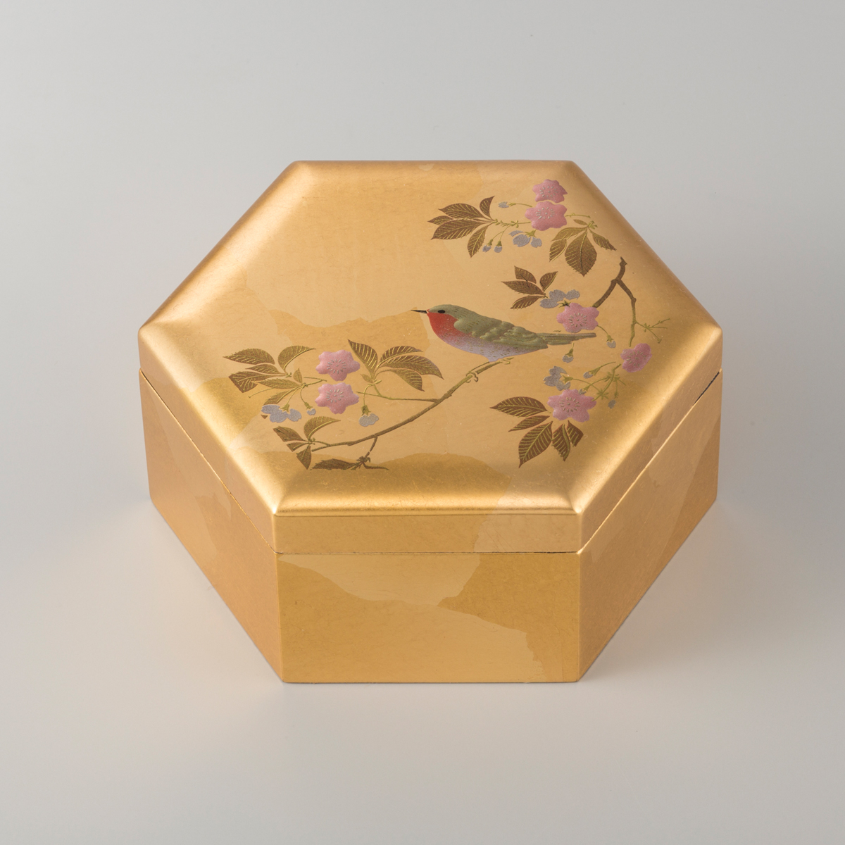 箔一 hakuichi 金箔 金沢箔 金沢 工芸品 花見鳥 小箱