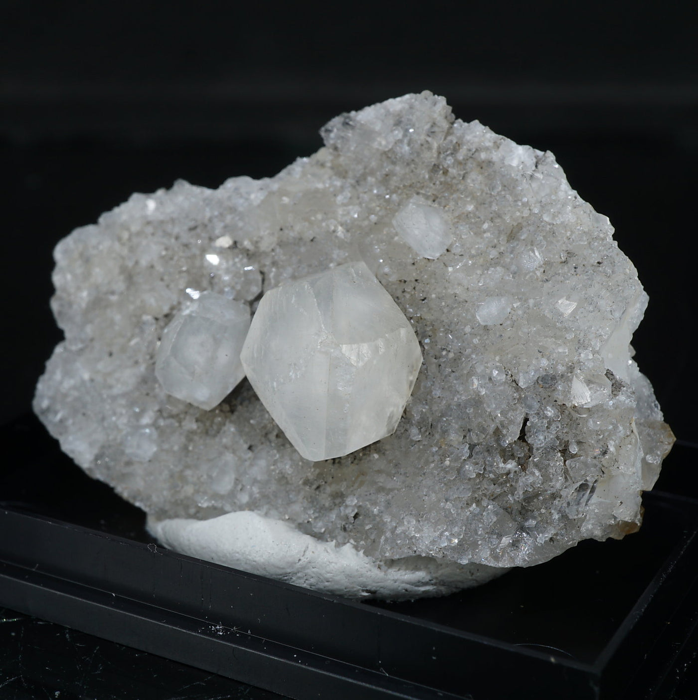 イギリス産 カルサイトon水晶 – 天然石ハッピーギフト