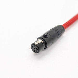 HC-8: Female 4-Pin Mini XLR modular headphone cable for HD 490 and