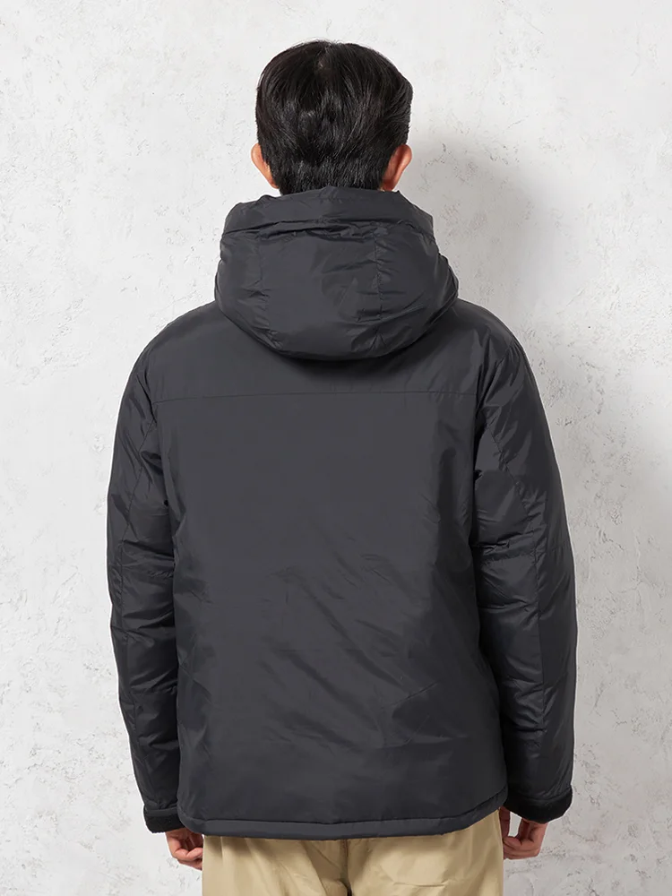 ブラウン 【LOGOS-ロゴス-】 中綿パーカー 蓄熱中綿サーモア使用