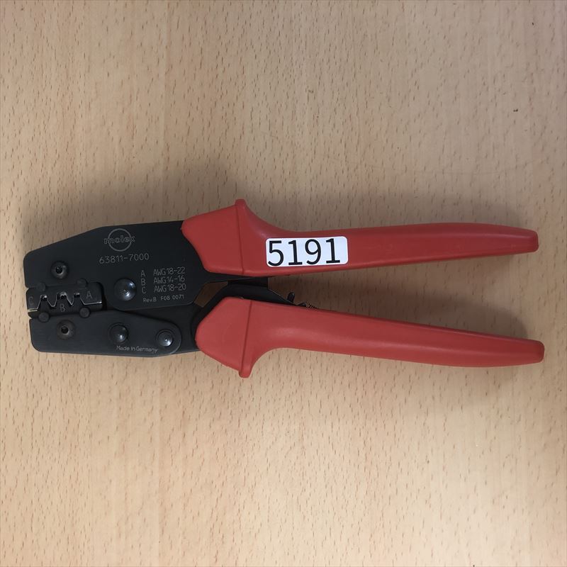 モレックス(MOLEX)手動圧着工具 - /ワイヤーハーネス部品、加工設備を