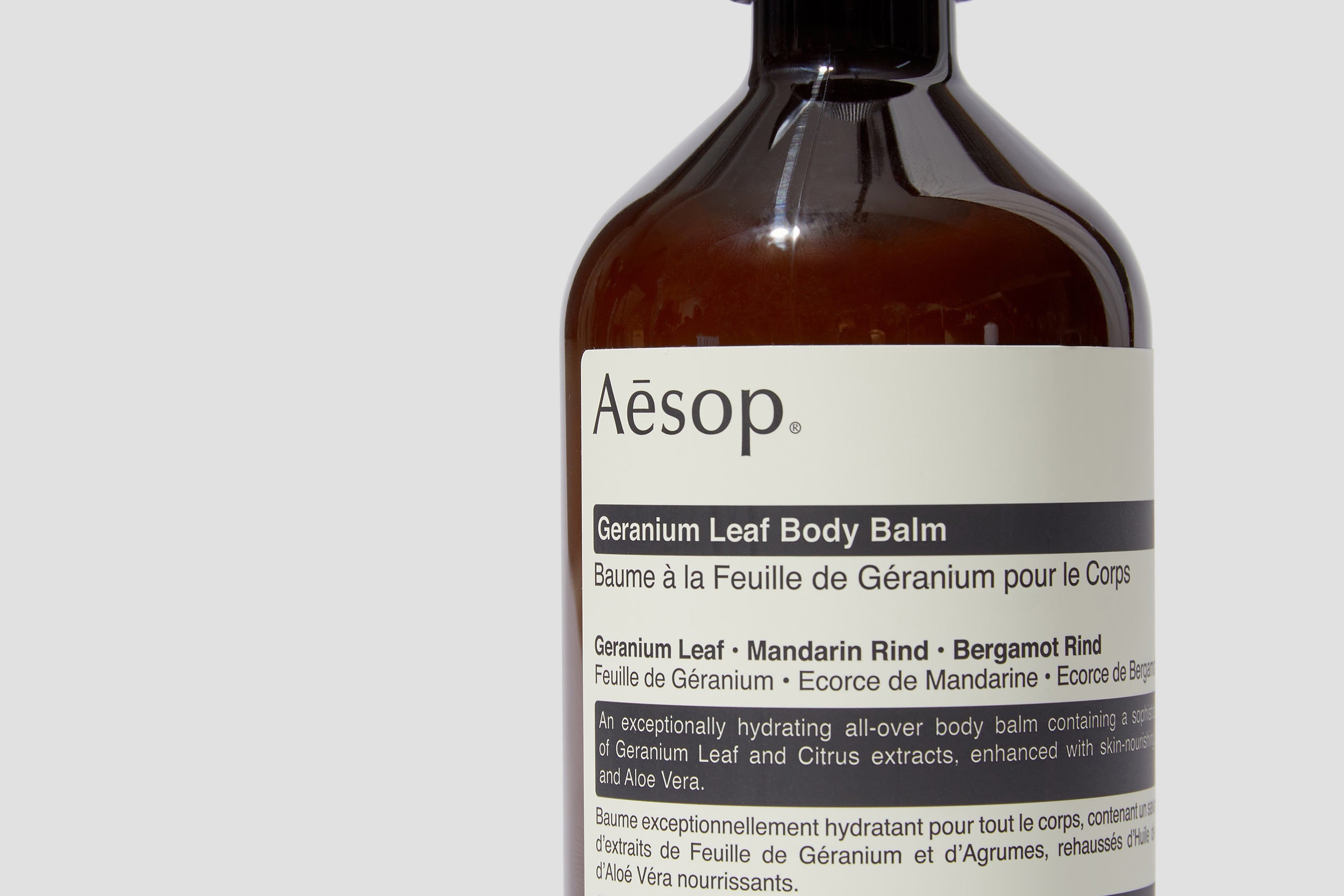 AESOP GERANIUM LEAF BODY BALM 500 ML. B500BM08 – HARRESØ