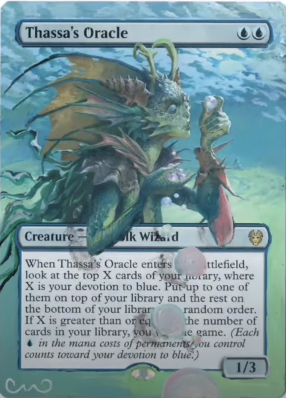 最大の過ち！「ヨーグモスの意志」拡張アートメイキング【mtg動画