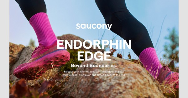 サッカニーがカーボンプレート搭載トレイルランニングシューズ