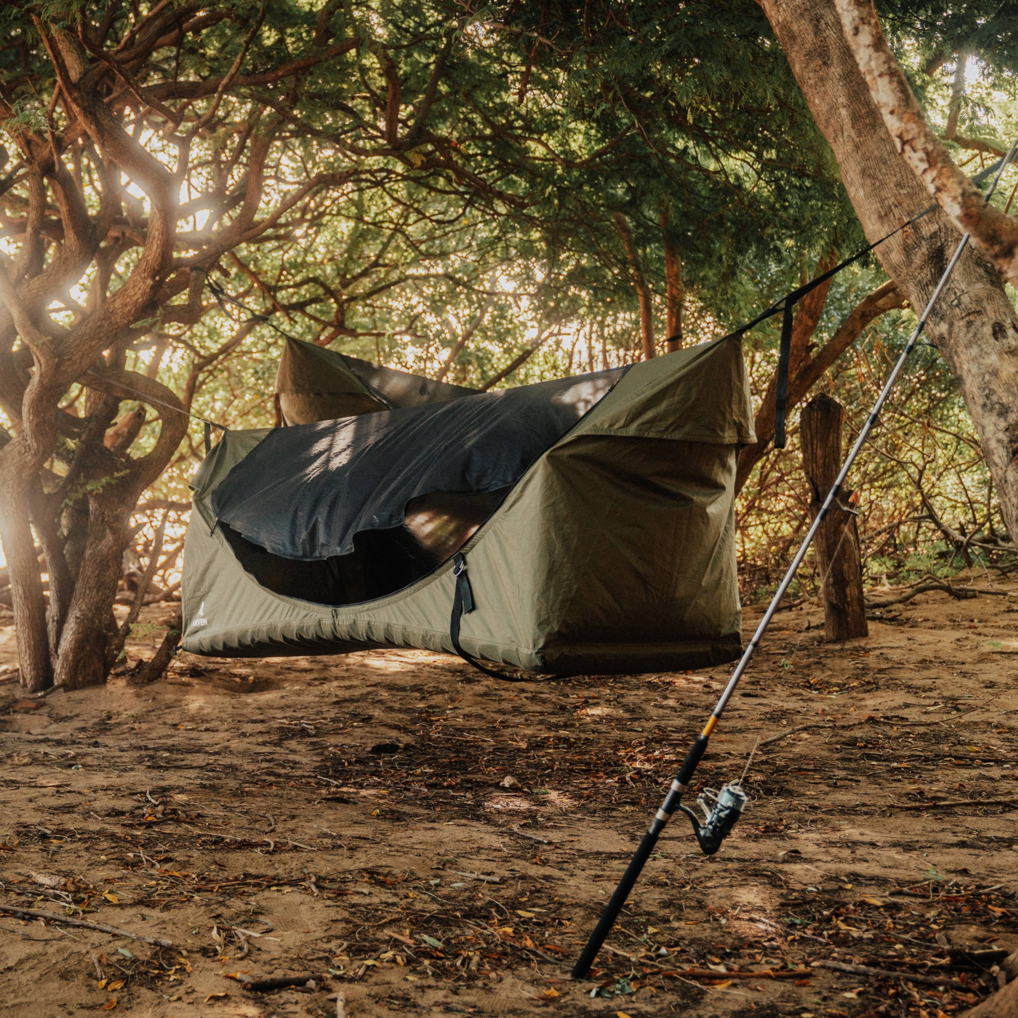 Haven Safari | Canvas Lay Flat Hammock Tent – Haven Tents