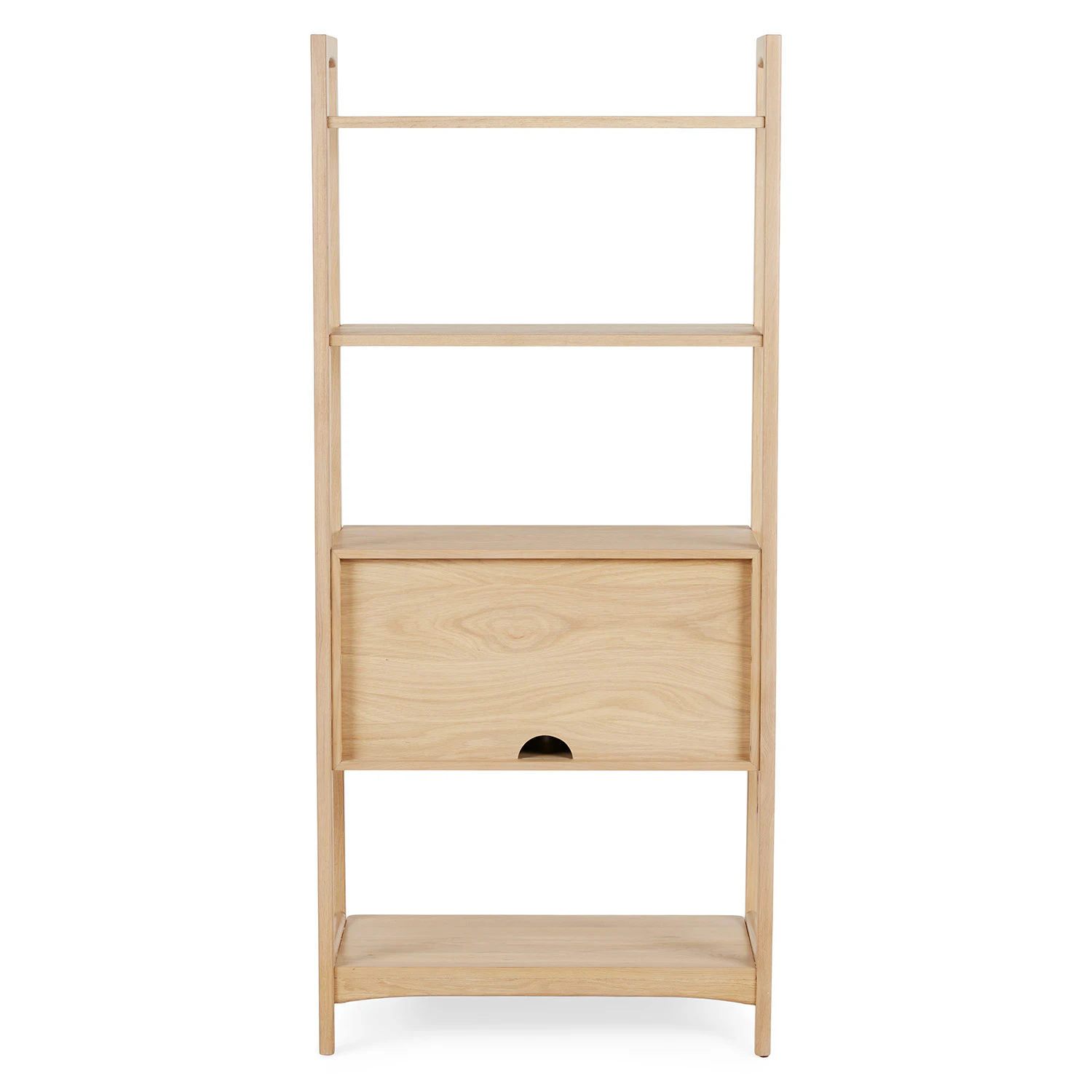 Kệ sách KROSSA gỗ tự nhiên R80xS38xC178 - HAVICO