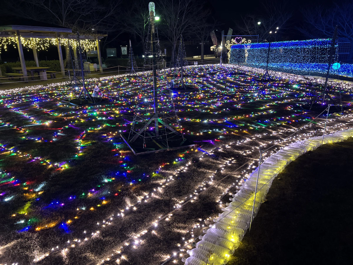 iPhone + OM5 と ZV-E10 できらくやまイルミネーション2021を撮影