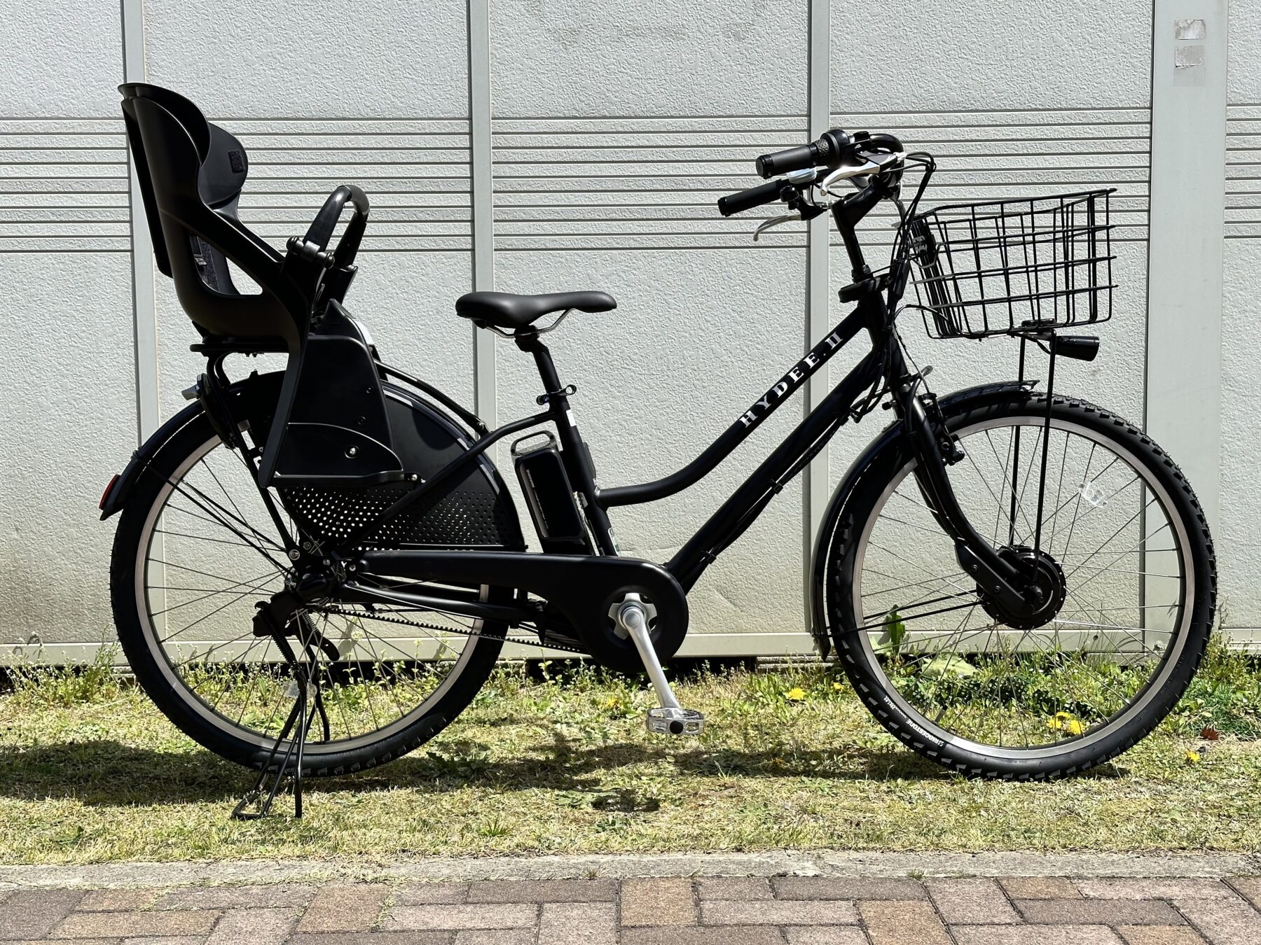 高身長の方にもオススメ!オシャレな子ども乗せ電動アシスト自転車