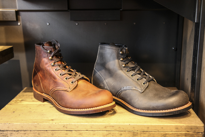 ブルーワーカーたちの譲れないスタイルは、足下にあり。 命がけの仕事