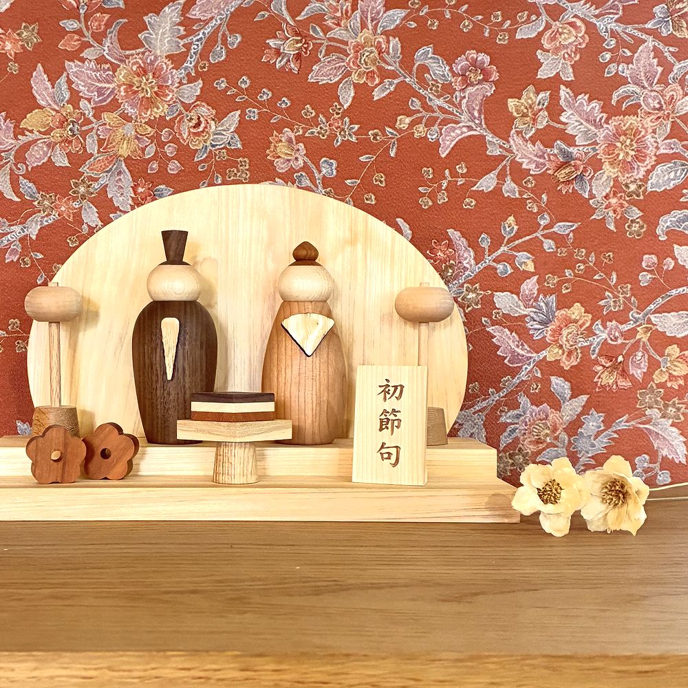 お雛様 木製 2026