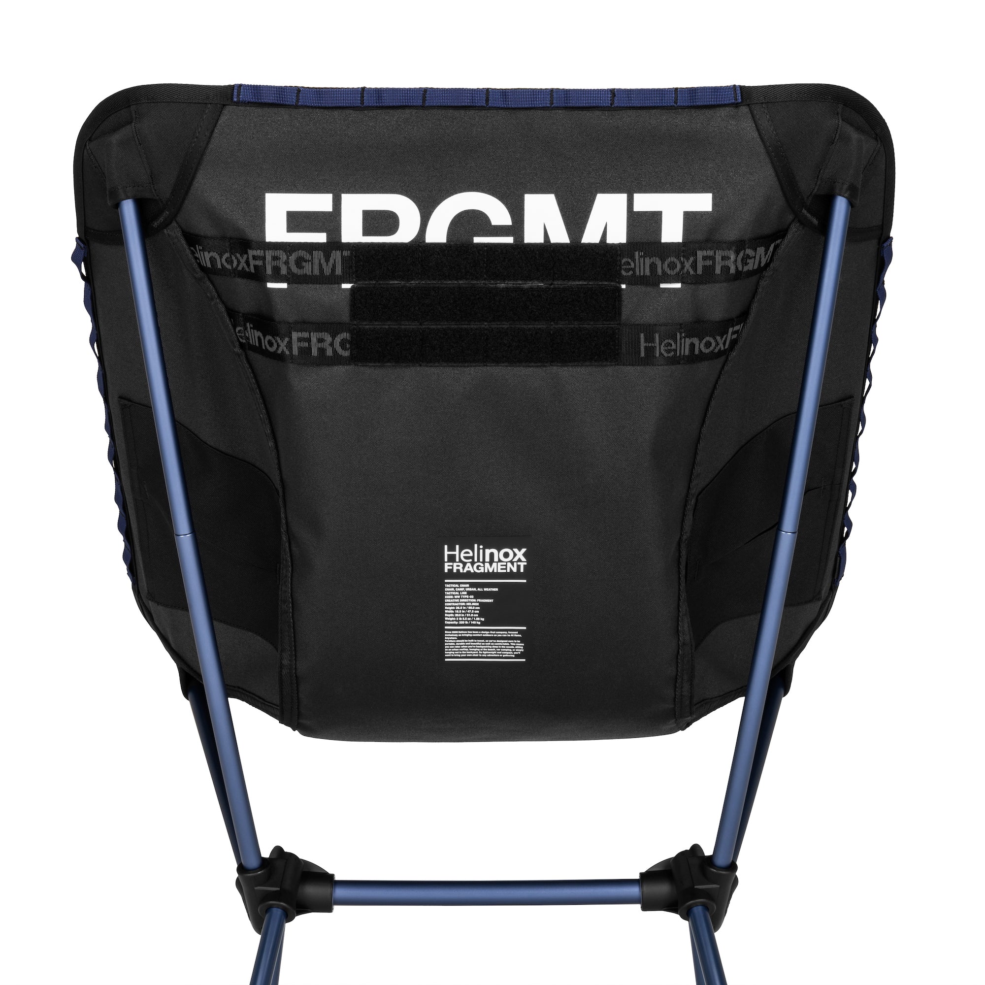 fragment design × Helinox Tac. Chair - Black & Navy – Helinox Japan