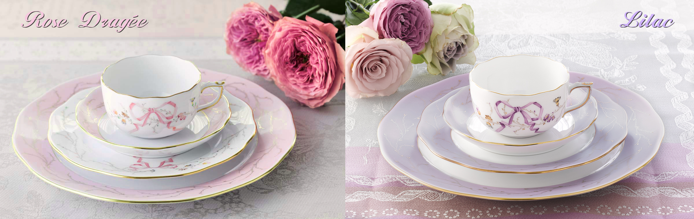 ヘレンドリボン・ライラック] オープンシュガー