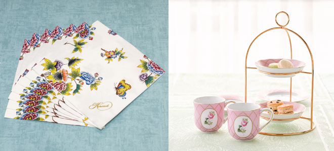 2段ケーキスタンド35cm ローズゴールド