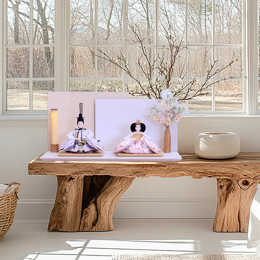 お好みにアレンジできる 雛人形【Flower Girl 美邦(みくに)雛