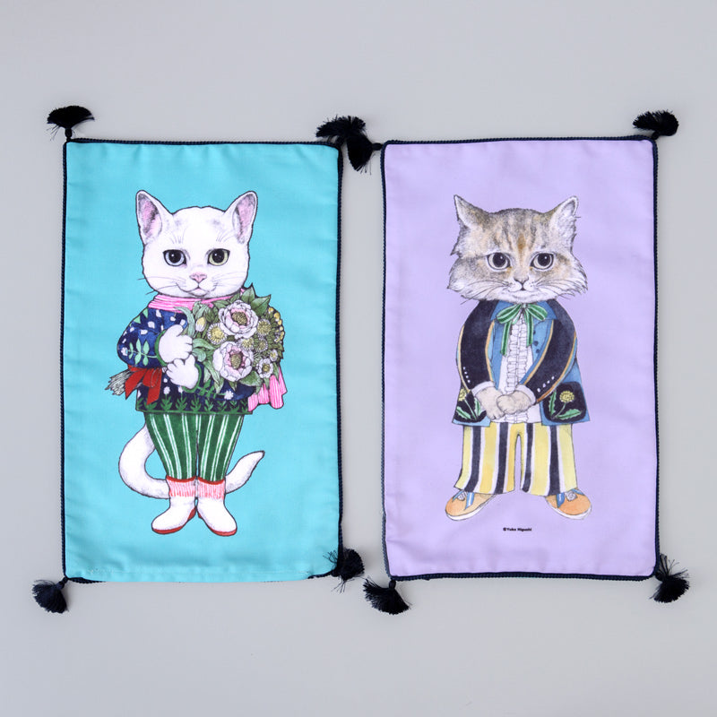 タッセルクッション ひゃっこ・たんぽぽ – ボリス雑貨店