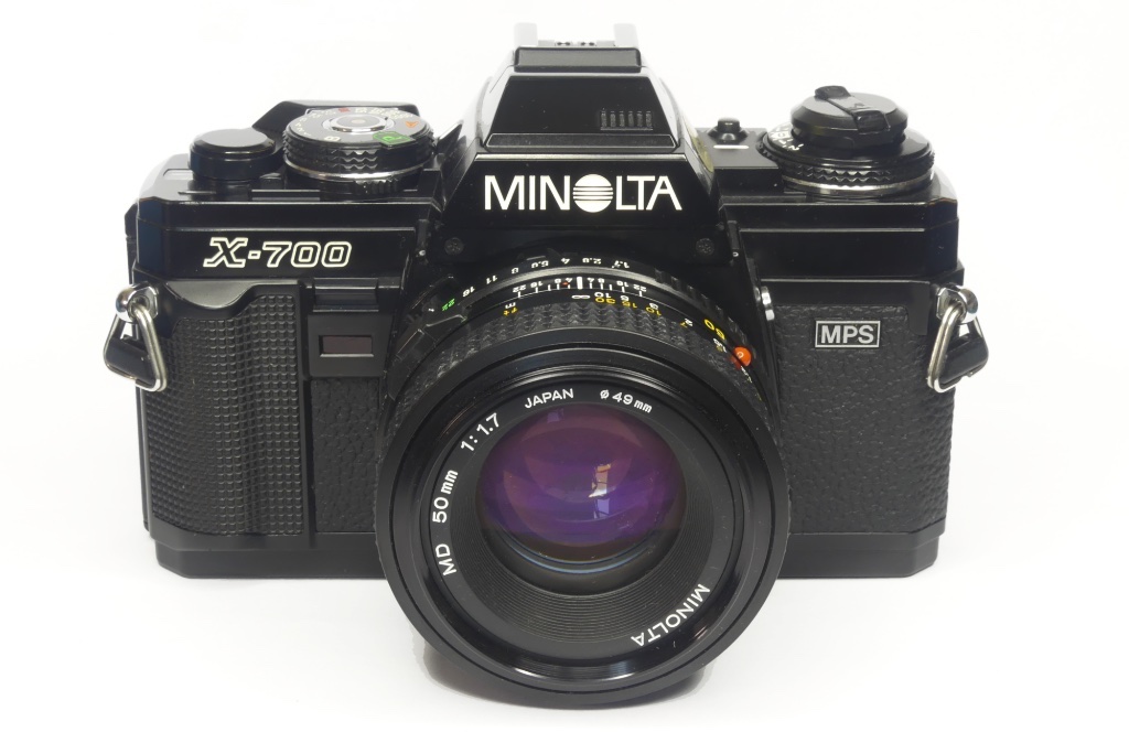 Minolta X-700 with Motor-drive - High 5 Cameras