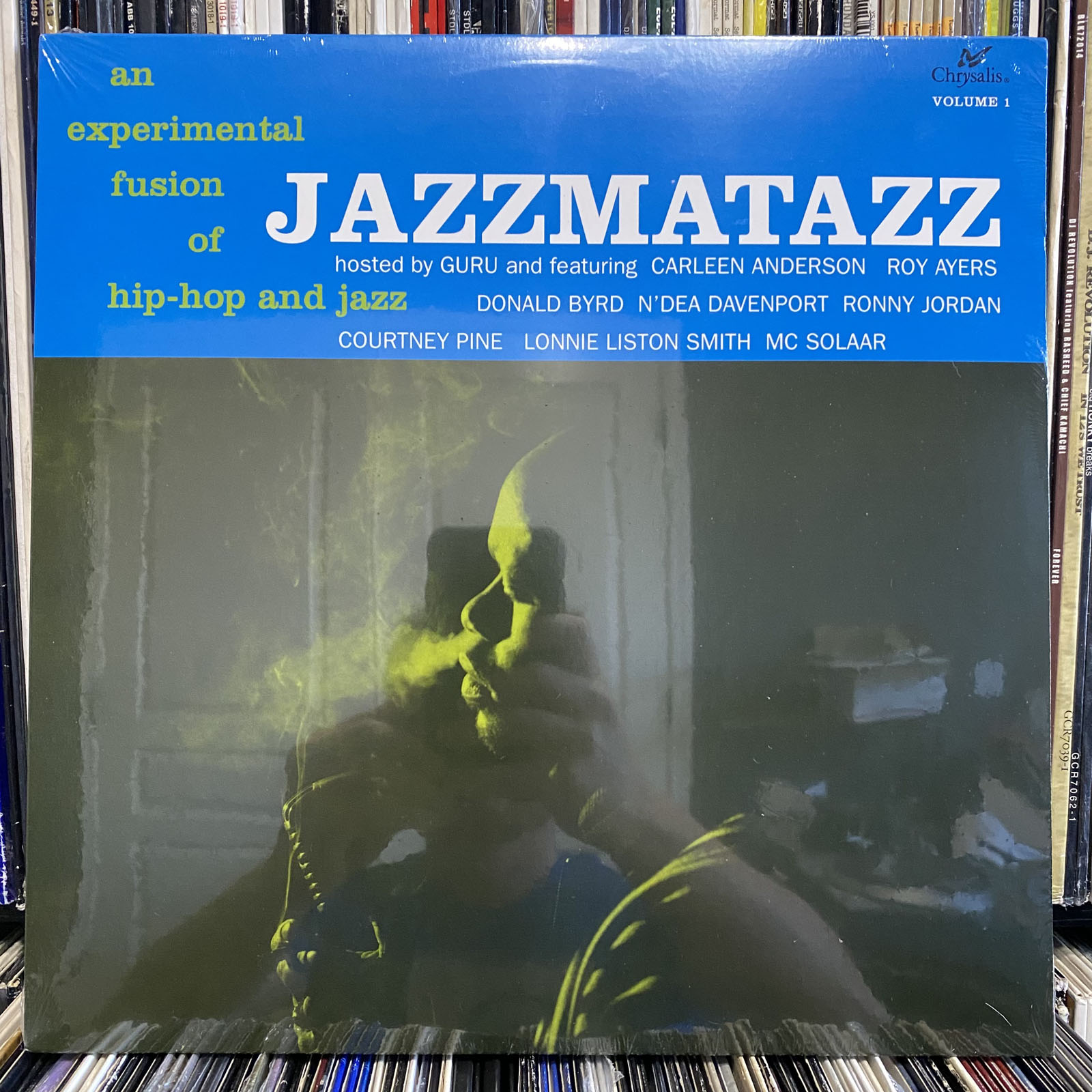 GURU - JAZZMATAZZ VOLUME 1 (VINYL LP) 2016!! RARE!! DONALD BYRD +