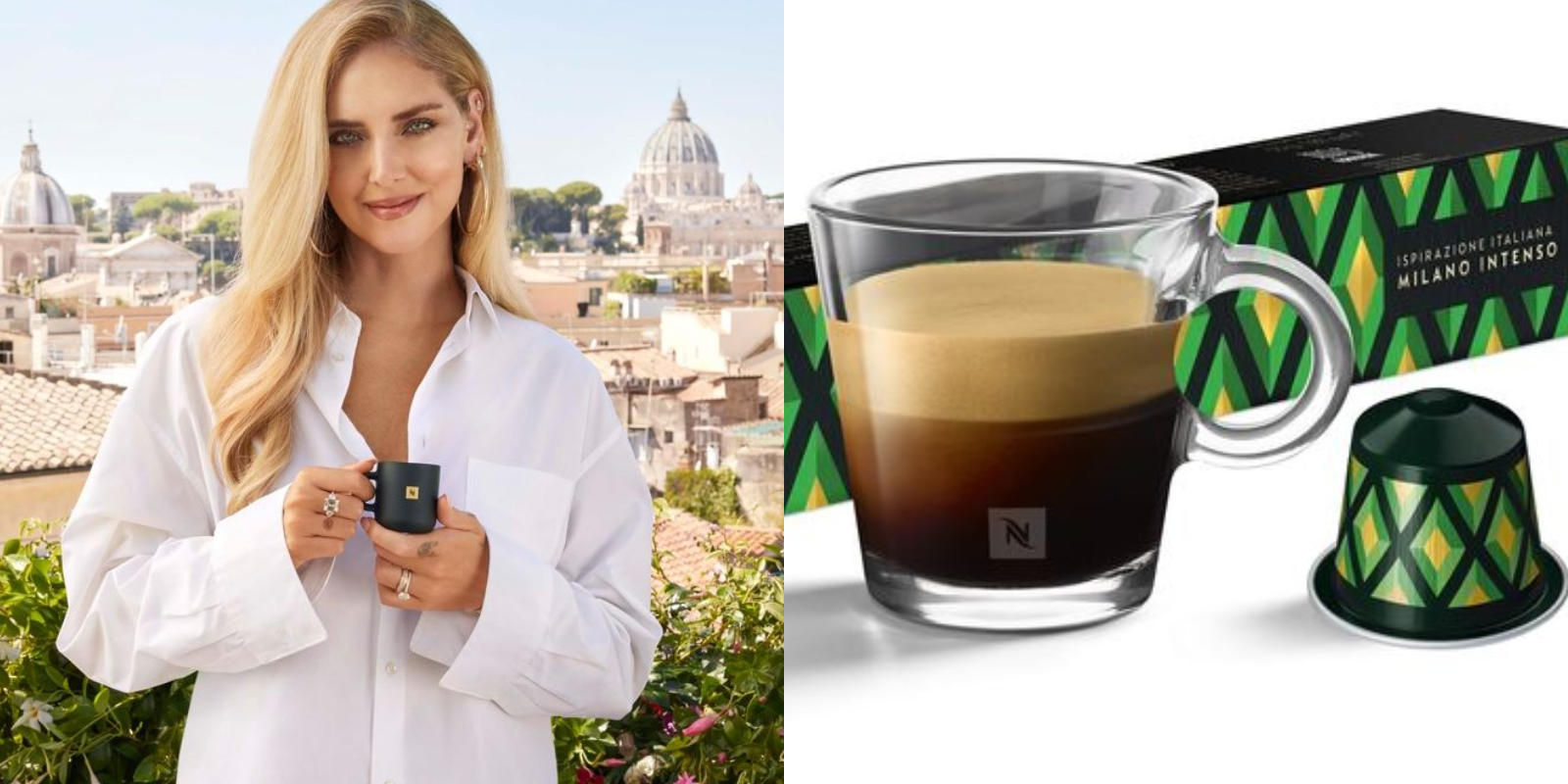 キアラ・フェラーニが「ネスプレッソ」とコラボ！ イタリアのコーヒー