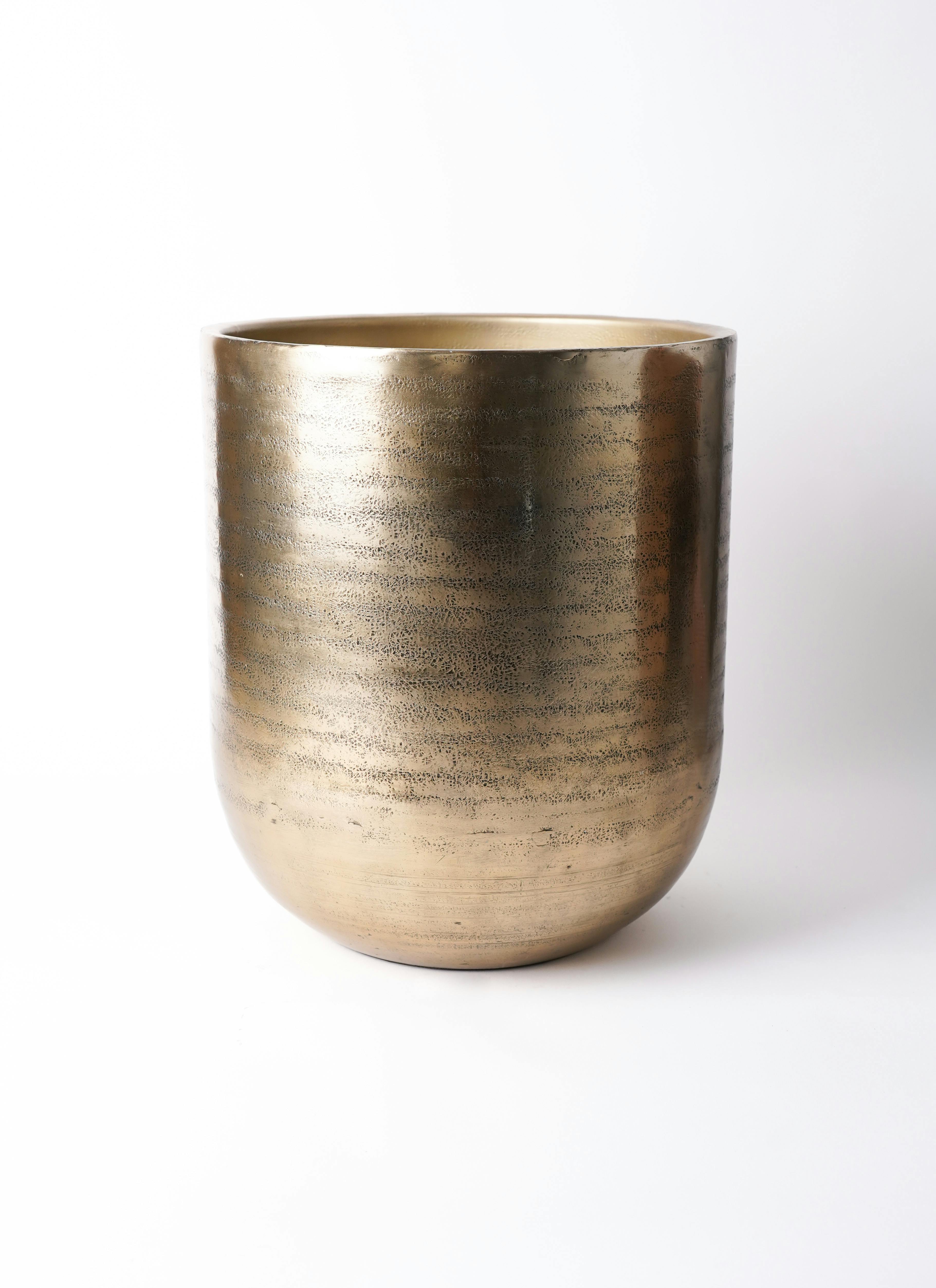 鉢カバー フォリオアルトエッグ 8号鉢用 ブラックウォッシュ #GREENPOT