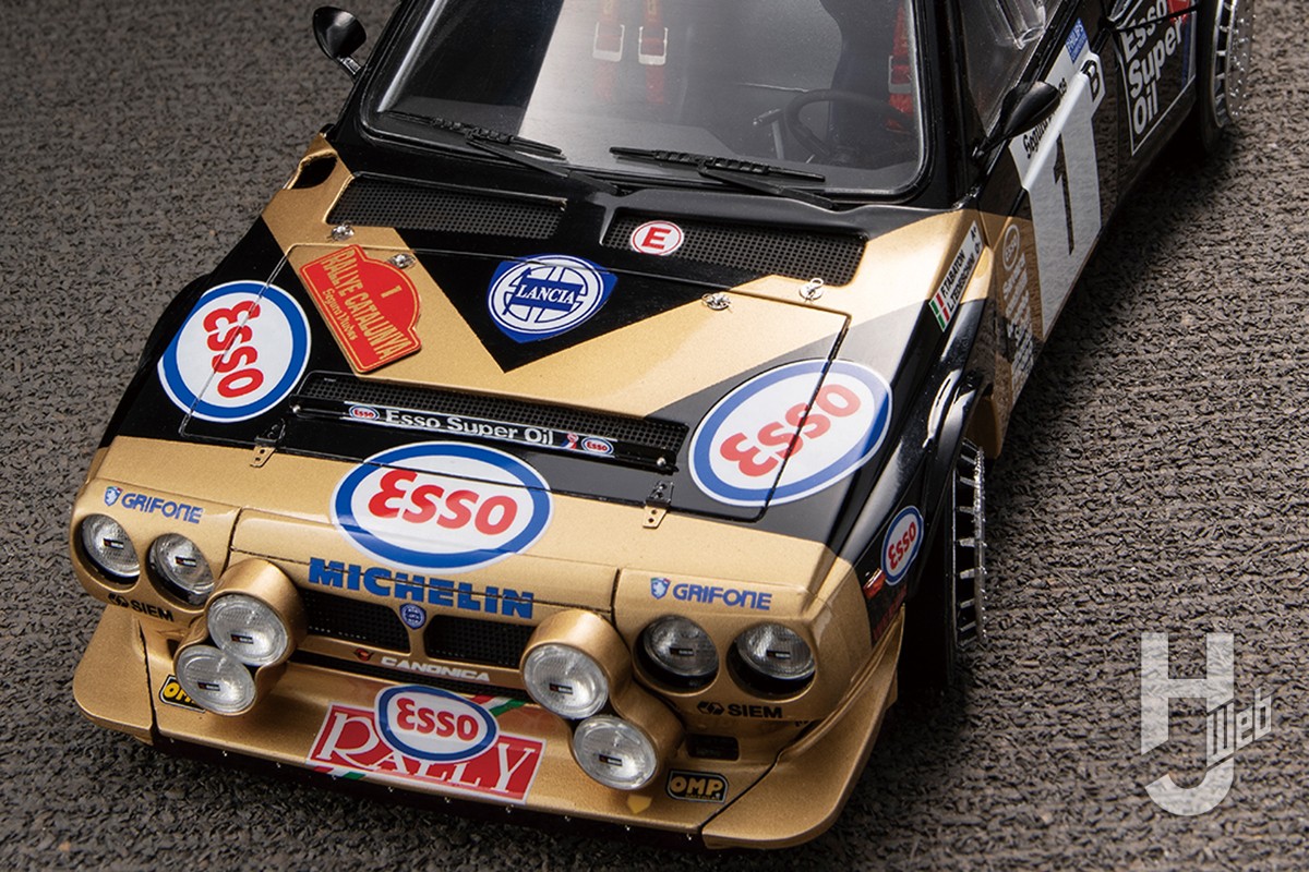 1/24スケールで蘇ったモンスターマシン「ランチア デルタ S4」。別売の