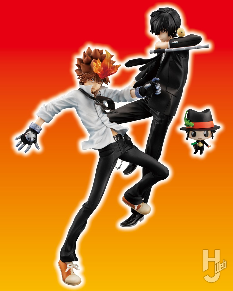 沢田綱吉、雲雀恭弥、リボーンがセットになった豪華フィギュアの再販が