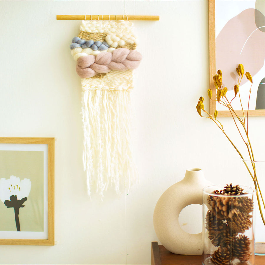 ウォールインテリアを楽しむウィービングタペストリー – Craftie Home