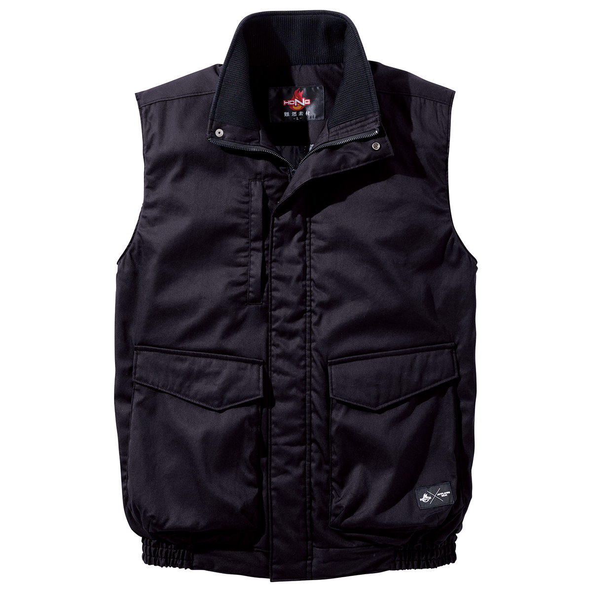 4199難燃軽防寒ベスト 難燃素材の軽防寒- HOOH VILEA 作業着と電動