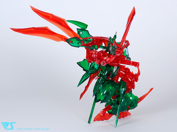 スズメバチアーマー“ドラゴンフルーツ” 「クリアグリーン＆クリア