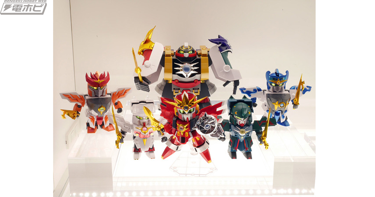 SDガンダム外伝』機甲神5体セットがエルガイヤーとともにAKIBA