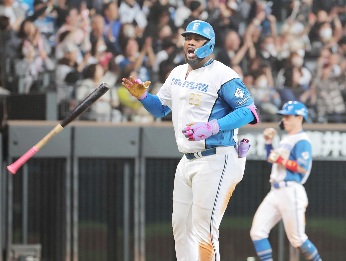 日本ハム】レイエスが8号2ラン…今季リーグトップの打点24点目