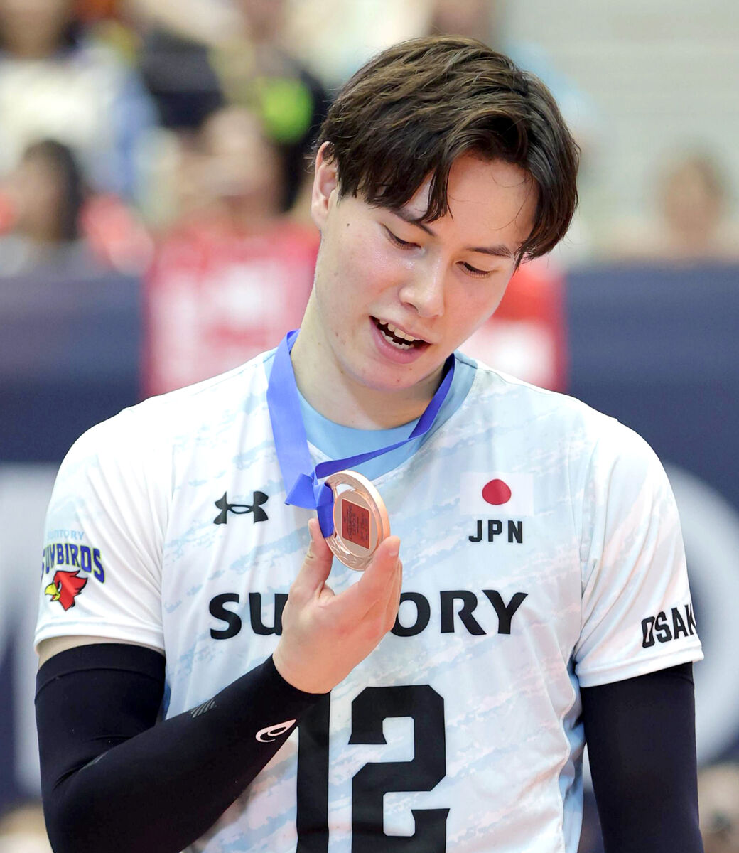 高橋藍「この悔しさ、うれしさは自分のものになる」 ACL3位決定戦