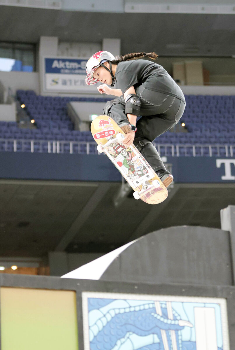 四十住さくらがパークで日本人最上位「金メダルくらいの滑りができた