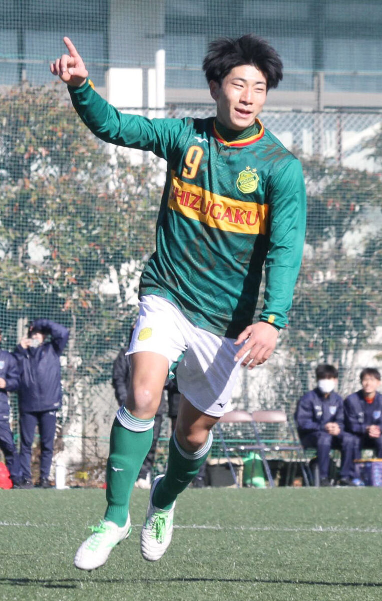 静岡学園FW上田悠世が新エースに名乗り サッカー静岡県高校新人戦で