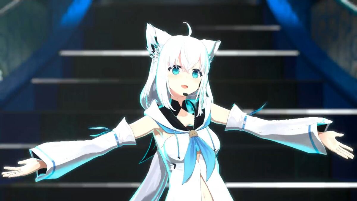 VTuber・白上フブキ「待ちに待った」初の単独ライブ 星街すい