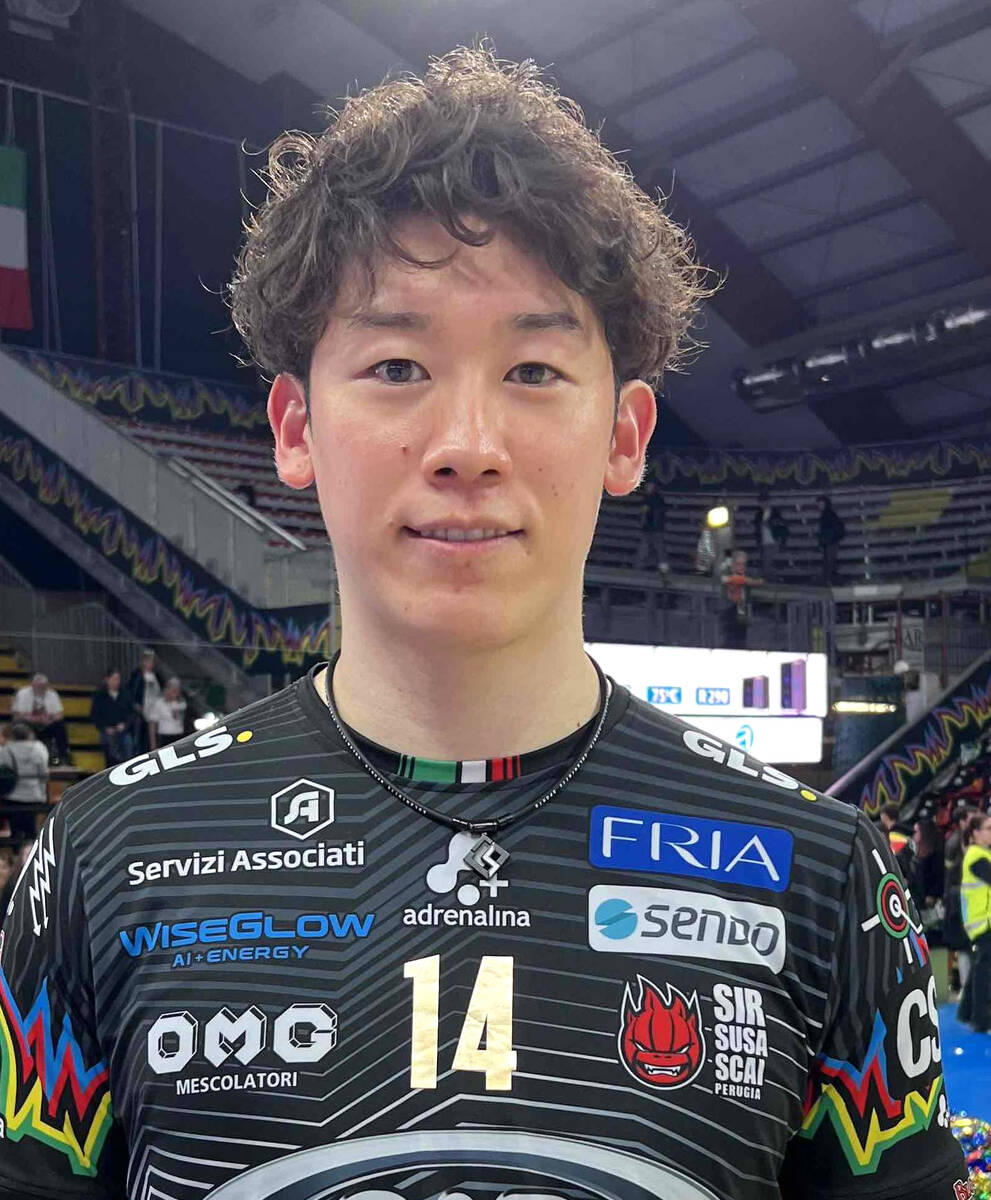 バレー】ペルージャ・石川祐希「パフォーマンスをもっと安定」第3