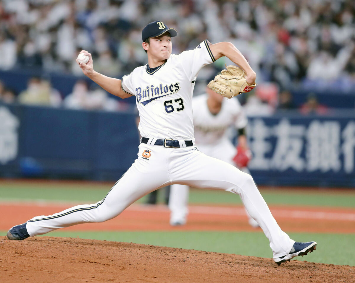 オリックス】山崎颯一郎、球団最速160キロ計測も…デスパイネに同点
