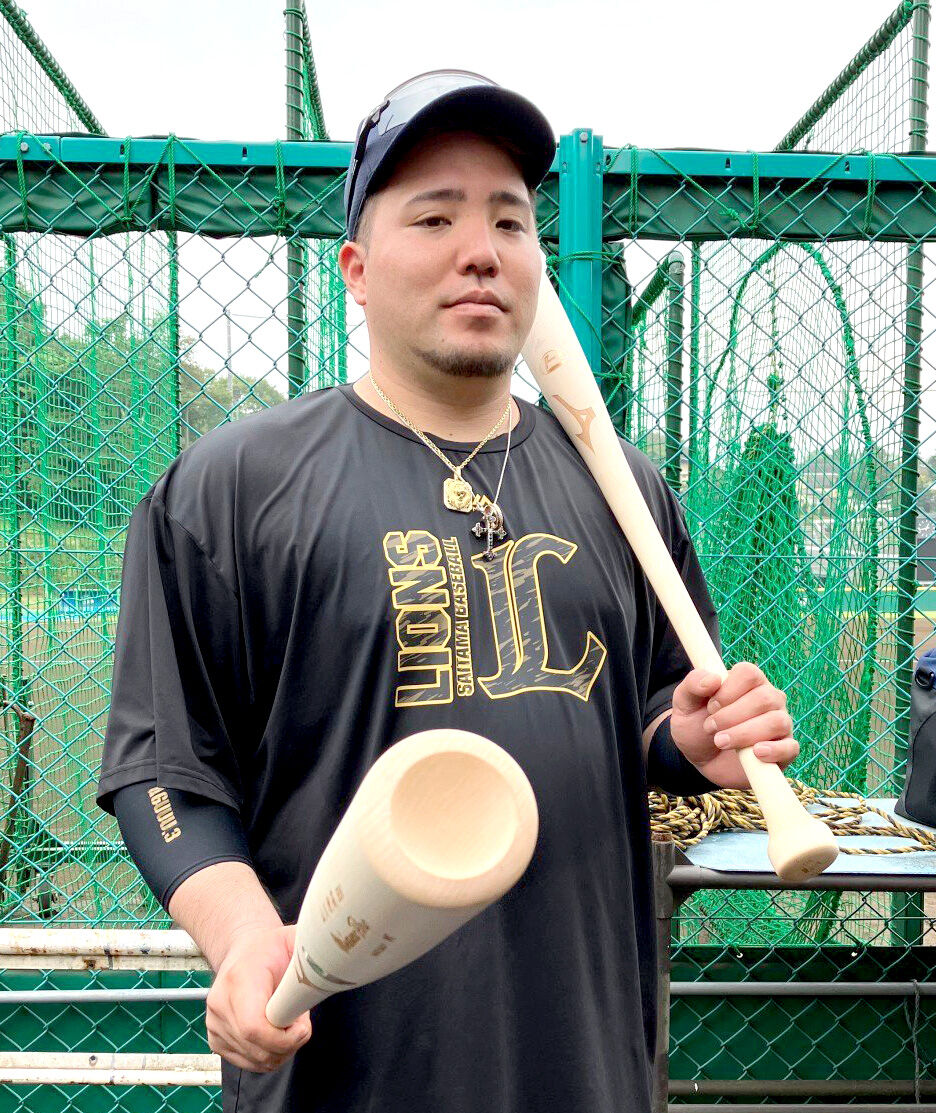 西武】山川穂高が“村上3冠バット”導入「ちゃんと当たったら間違いなく