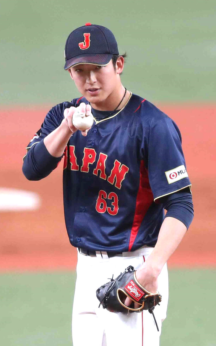 侍ジャパン】オリックス・山崎颯一郎が32番目の侍！栗林が腰の張りで