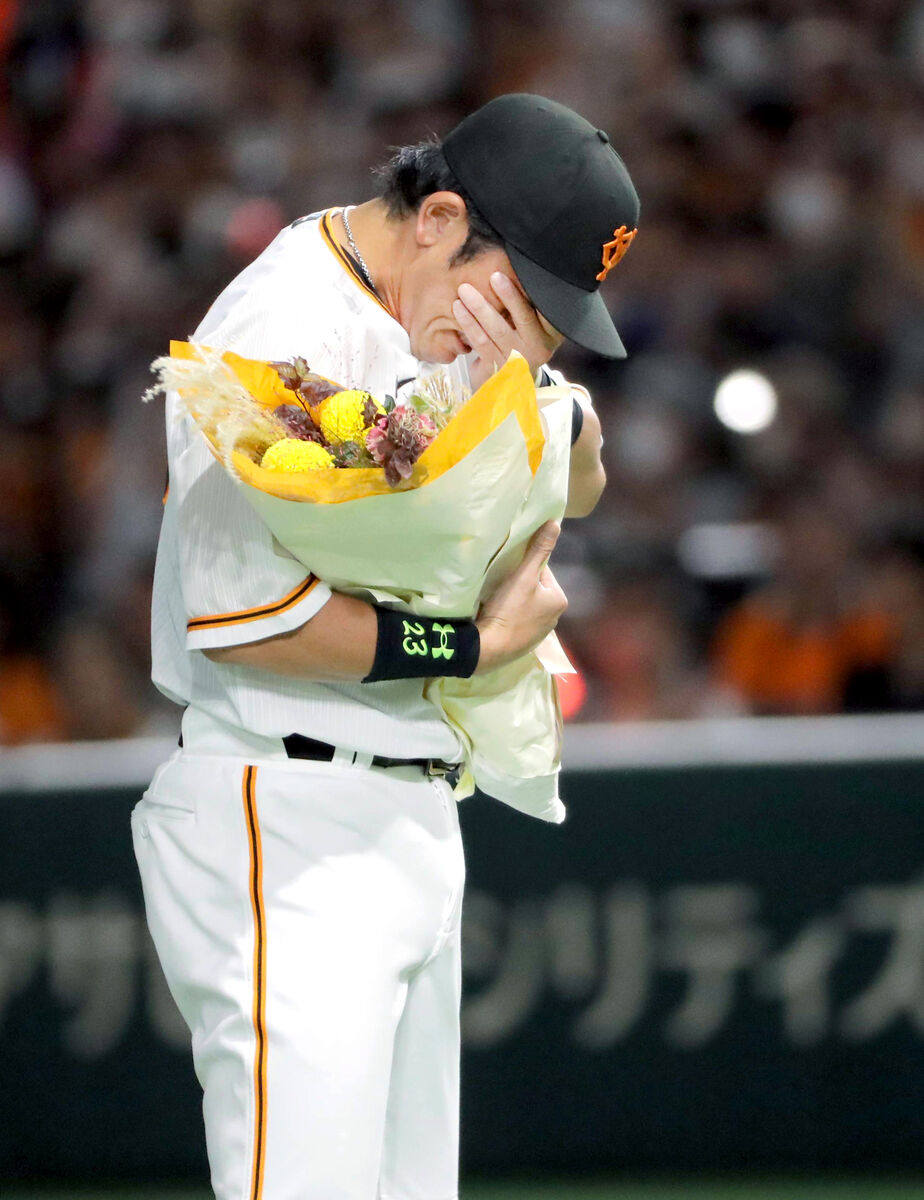 巨人】松田宣浩が引退セレモニーでジャイアンツファンに感謝「選手を