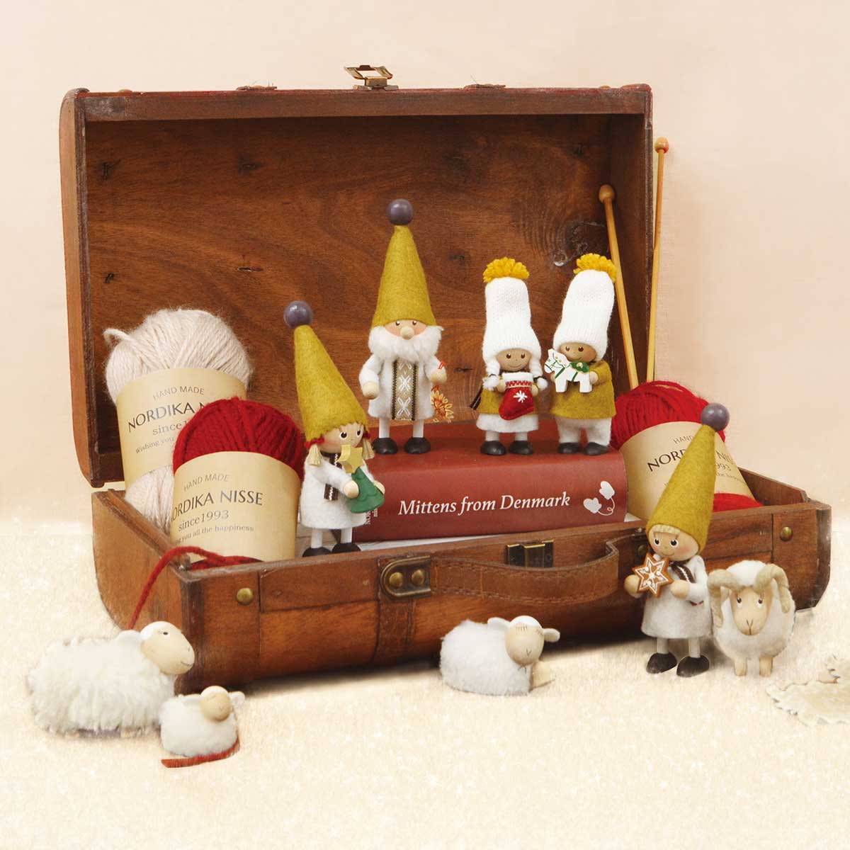 NORDIKA nisse ノルディカ ニッセ クリスマス 木製人形 ( ストロー